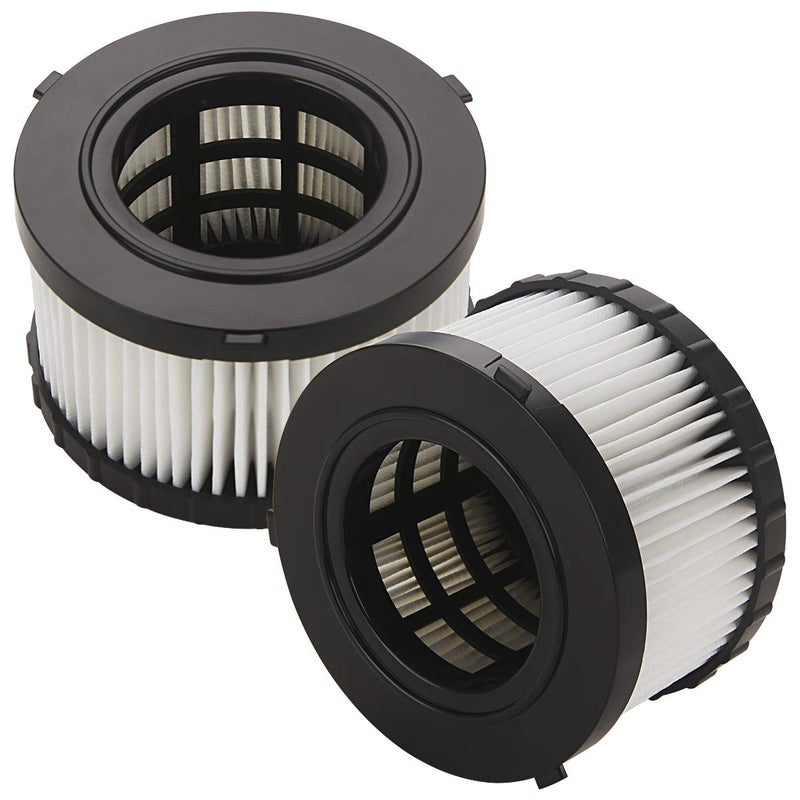 A-KARCK DCV5801H Replacement Filter 2Pack Compatible with DeWalt DCV580 & DCV581H Wet Dry Vacuum, Washable and Reusable - Image 1
